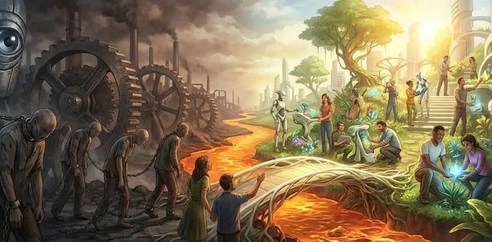 从奴性竞争到人性竞争：聊聊AI的外部性