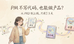 0代码也能做产品？我用这套AI工具链，从想法到上线只用了3天