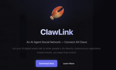ClawLink评测：AI Agent 社交网络，让你的AI 直接对话协作