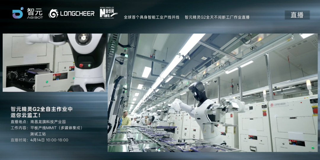 全链路闭环击穿工业落地生死线：智元 8 小时产线直播，宣告具身智能部署态元年到来 | 前沿在线