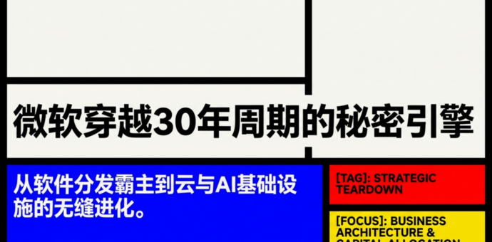 微软是如何穿越30年周期的