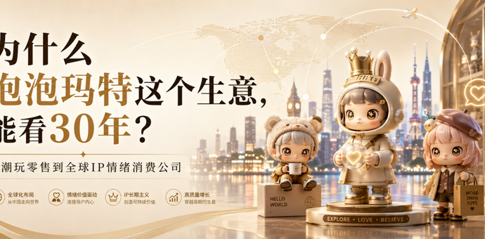 为什么泡泡玛特这个生意，能看 30 年？