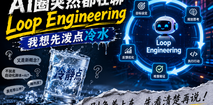 AI圈狂热讨论的Loop Engineering，到底是新范式还是旧酒？