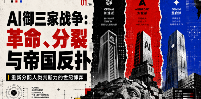 AI御三家战争：革命、分裂与帝国反扑