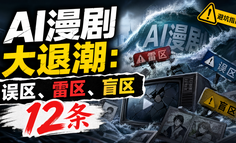 AI漫剧大退潮：误区、雷区、盲区12条