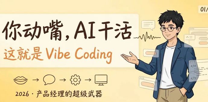 你动嘴，AI干活：产品经理必学的Vibe Coding实操