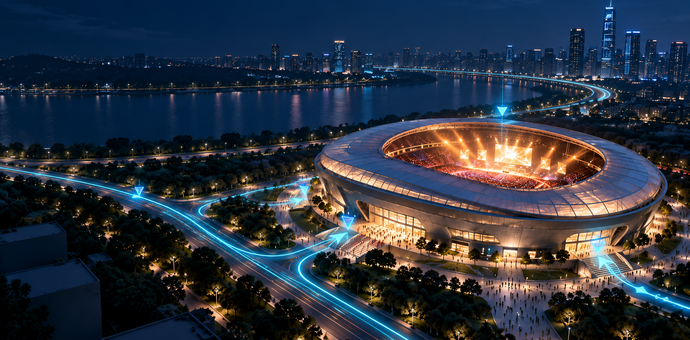 演唱会场馆们，应该把高德飞行街景2.0作为标配