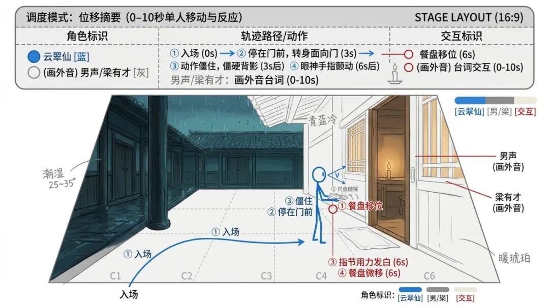 第一集第一镜：对应的站位图