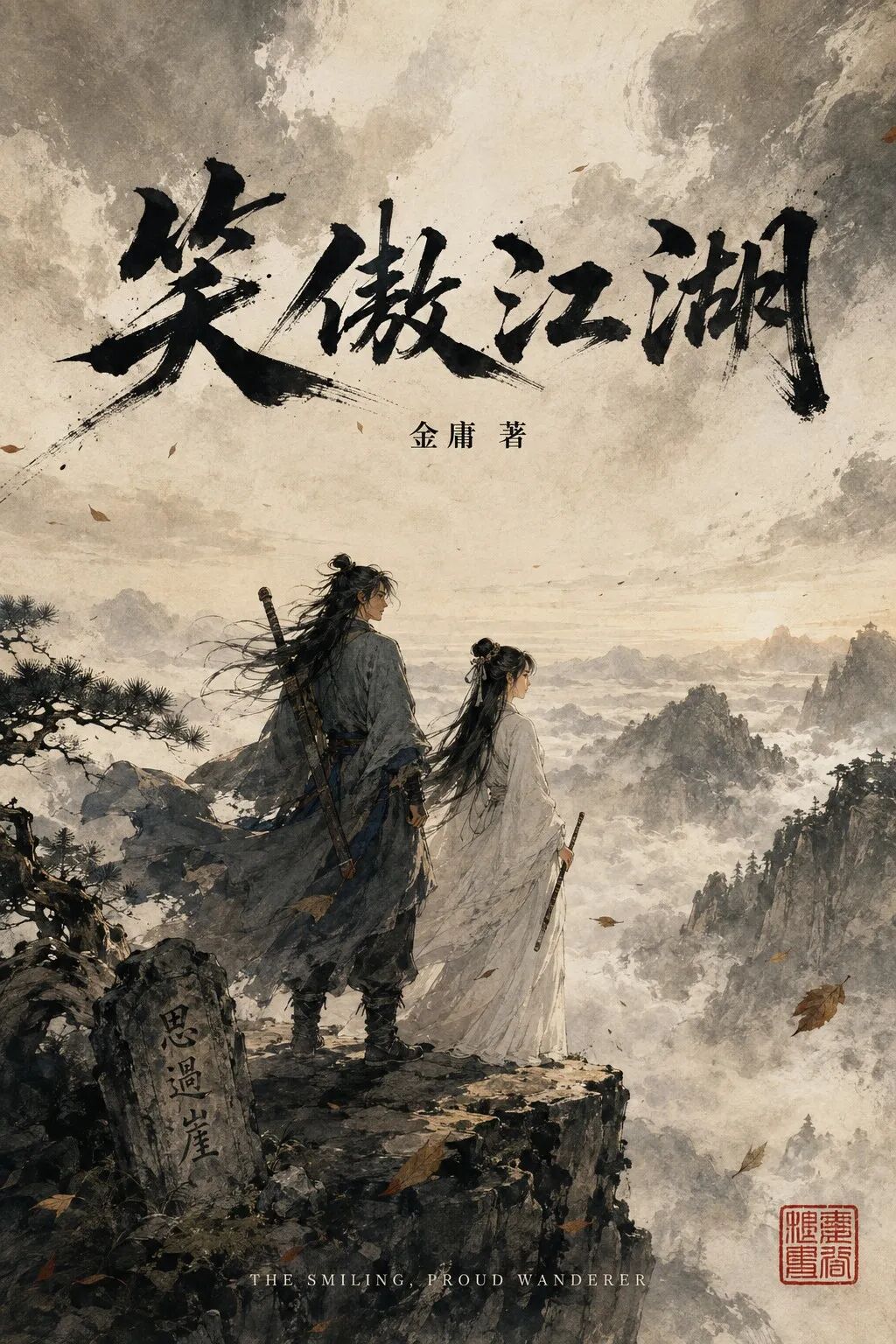 笑傲江湖 · 电影级全景叙事海报