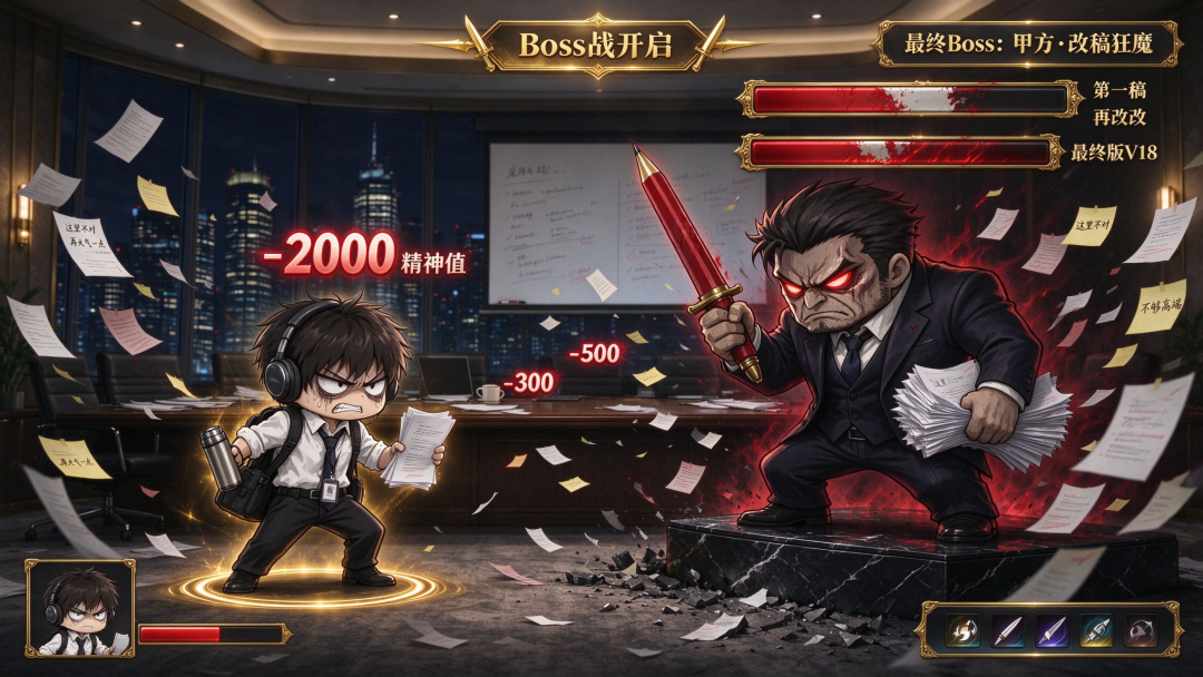 Boss 战宣传图