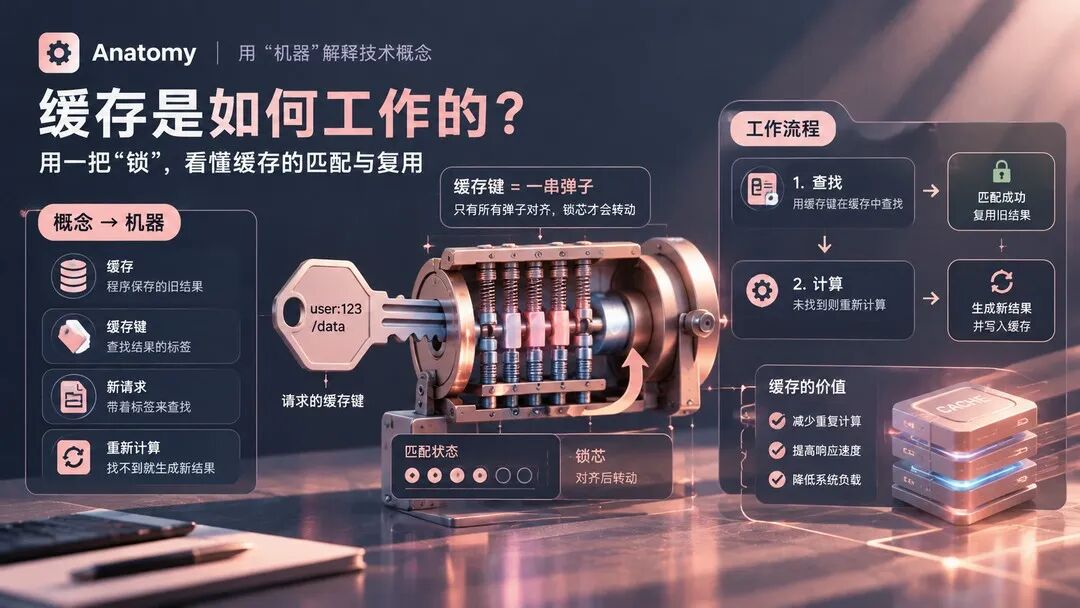 用一把锁解释缓存的匹配与复用