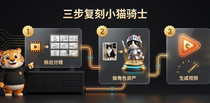 小猫骑士刷屏，用Flova三步追上热点