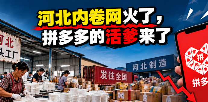 河北内卷网火了，拼多多的活爹来了