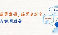 新模型密集发布，该怎么选？分享我的实测感受