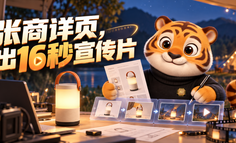 详情页秒变16 秒宣传片，Flova做电商设计夯爆了！