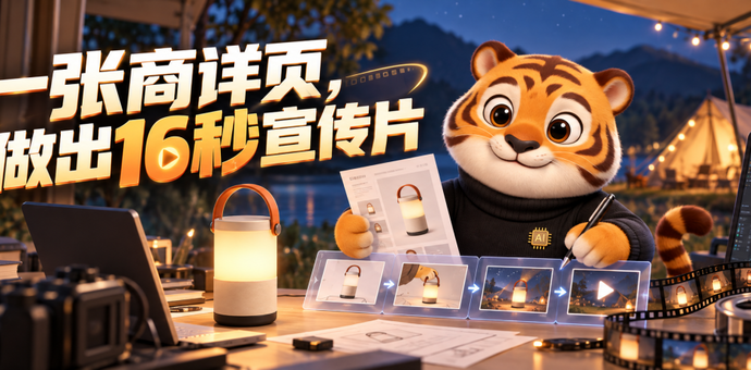 详情页秒变16 秒宣传片，Flova做电商设计夯爆了！
