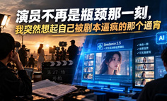 演员不再是瓶颈那一刻，我突然想起自己被剧本逼疯的那个通宵
