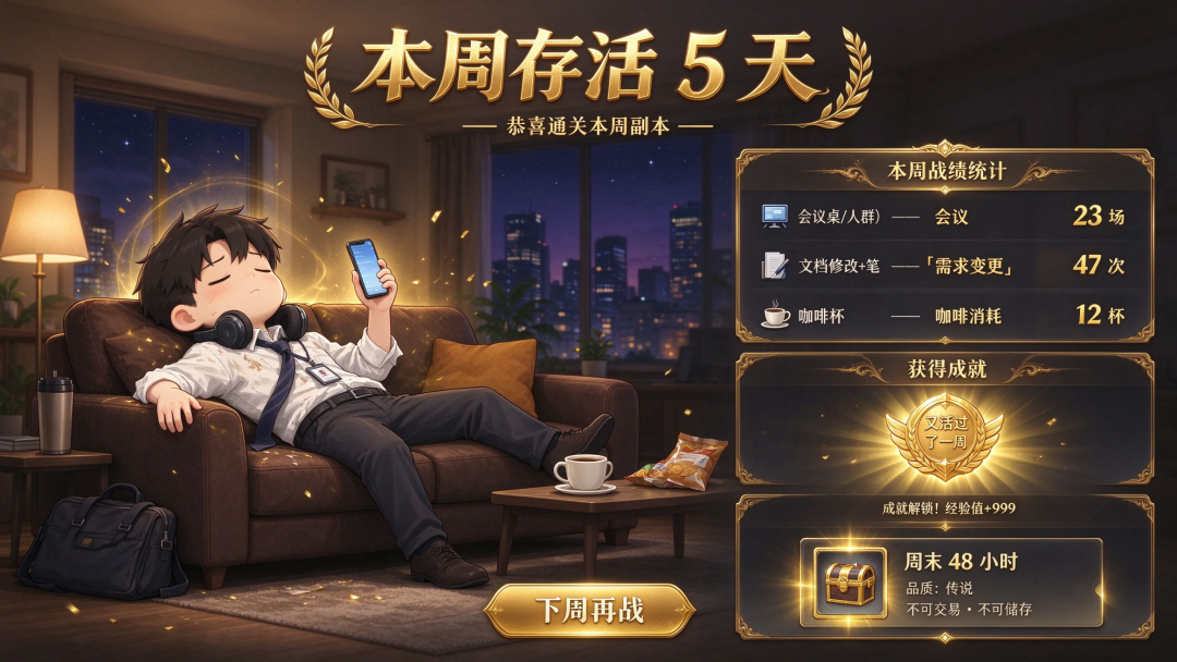 通关结算画面