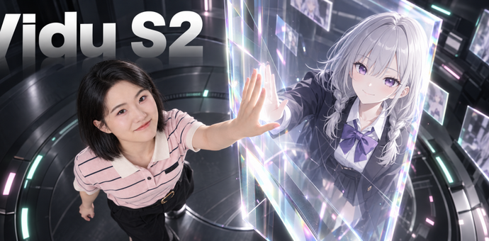 Vidu S2实测，实时720p交互，边播边改，数字人赛道卷起来了。